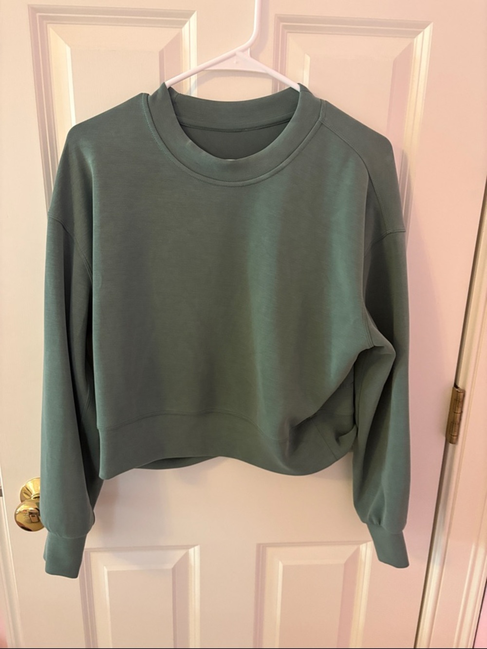 lululemon athletica Sage Green Crewneck Sweatshirt